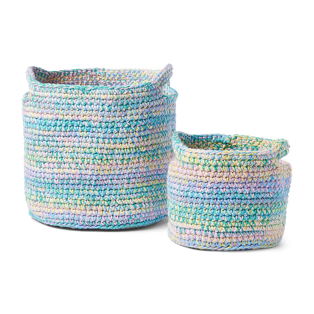 Color Blocked Baskets