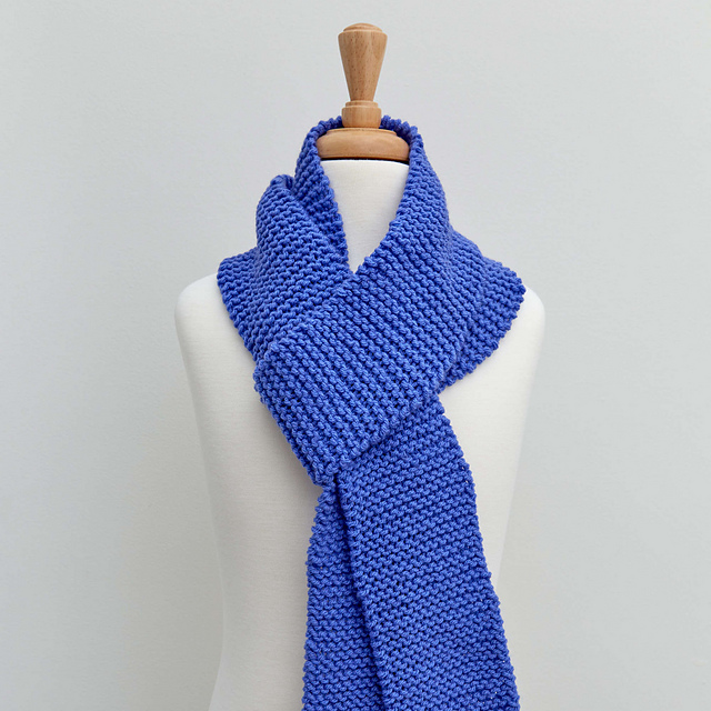 Beginner Skinny Scarf