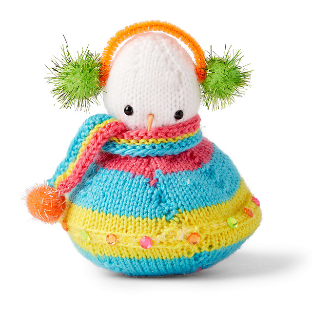 Flying Saucer Snowman