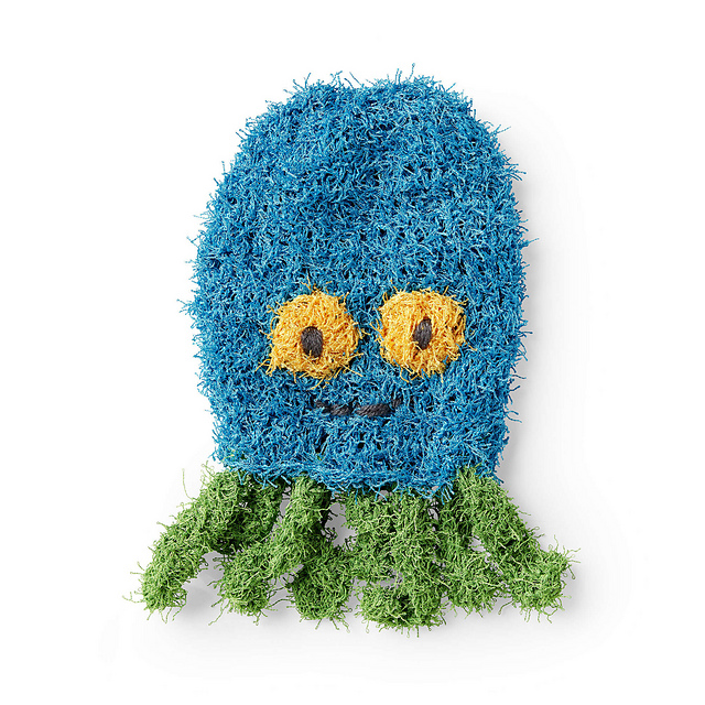 Octopus Scrubby Mitt