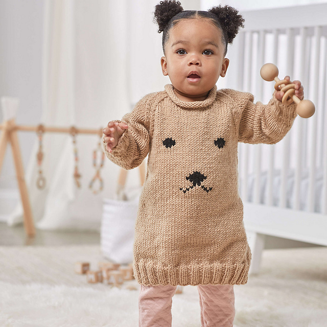 Huggable Puppy Baby Dress