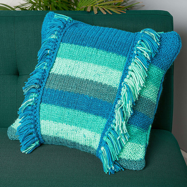 Tasseled Fringe Pillow