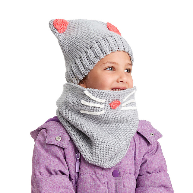 Kitty Hat & Cowl