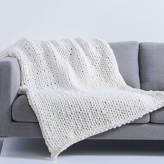 Plush Table Knit Blanket
