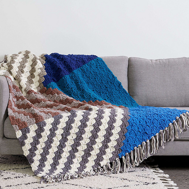 Bias Panels C2C Chevron Blanket