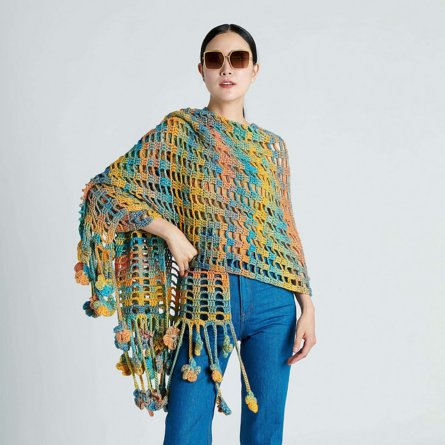 Blossom Cakes Shawl