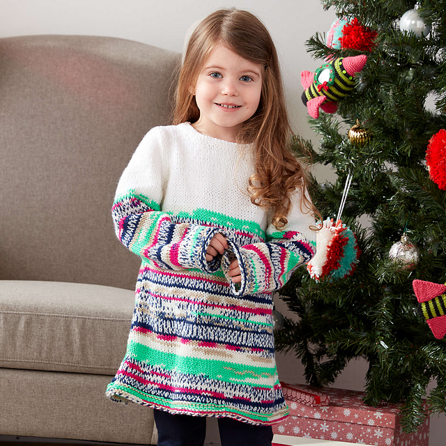 Girl's Sweater Dress