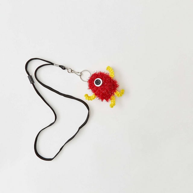 Beginner Monster Key Ring