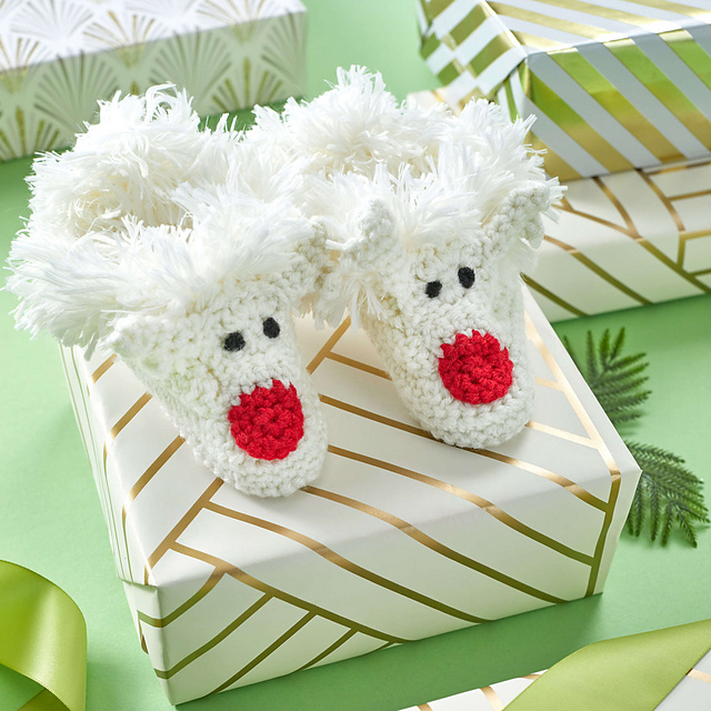 Happy Kids Reindeer Slippers