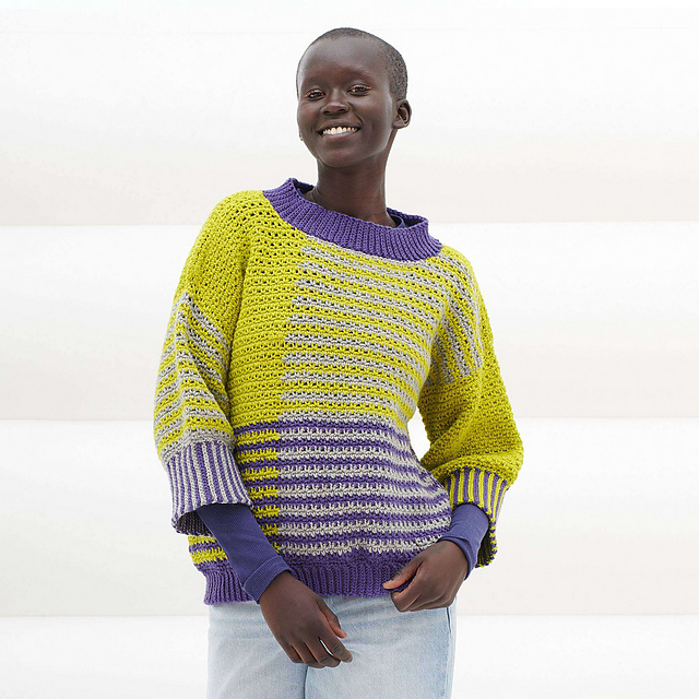 Ravelry: Blocked Cropped Pullover pattern by Svetlana Avrakh