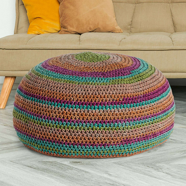 Tea Time Floor Pouf