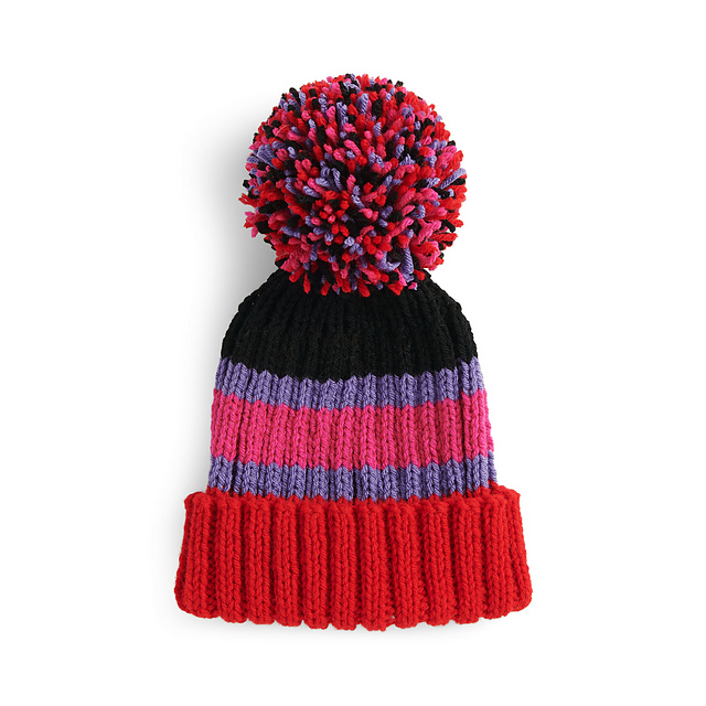 Bright Stripe Beanie