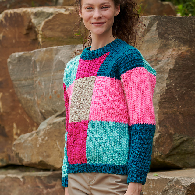 Blocks in Colors Pullover
