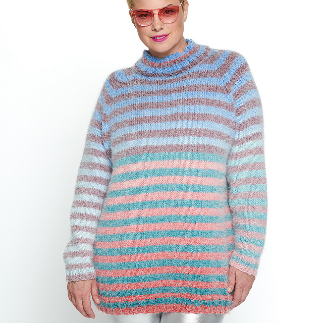 Stripe Vibrations Pullover
