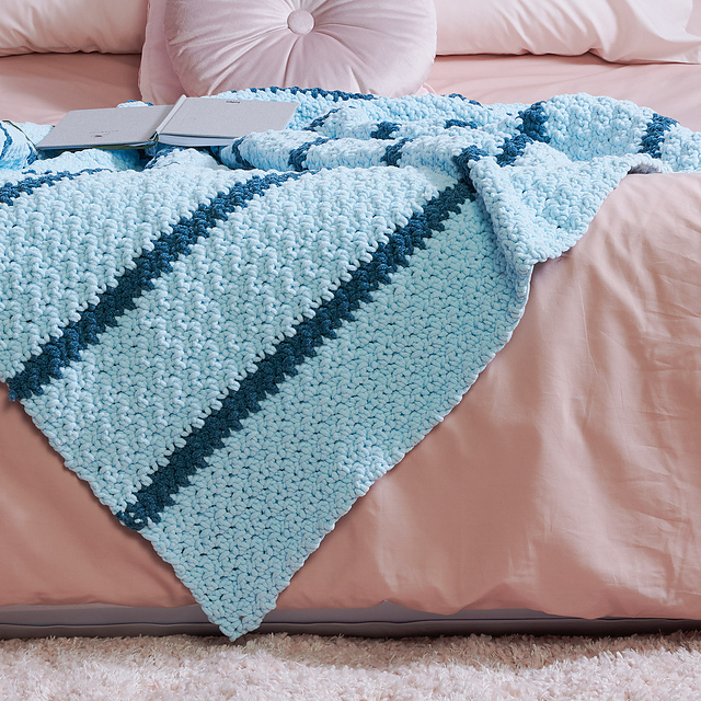 Thin as a Pin Stripe Blanket