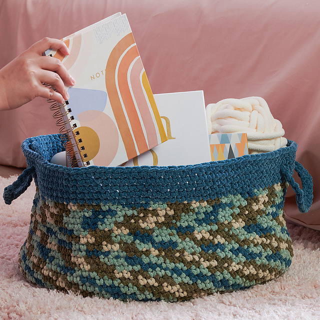 Two Tone Basket