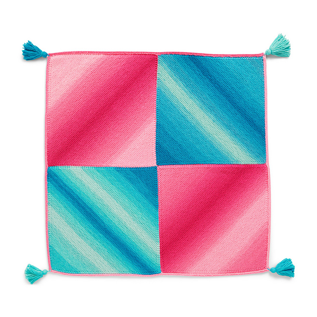 Ombre Panels Blanket