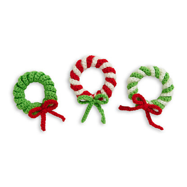 Spiral Wreath Ornaments