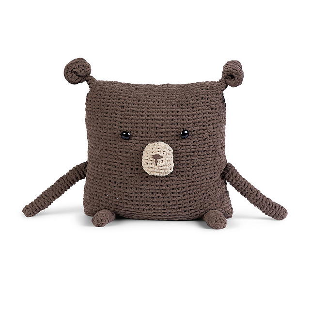 Square Bear Pillow