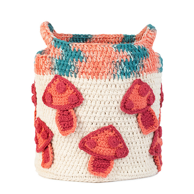 Toadstool Treasure Basket