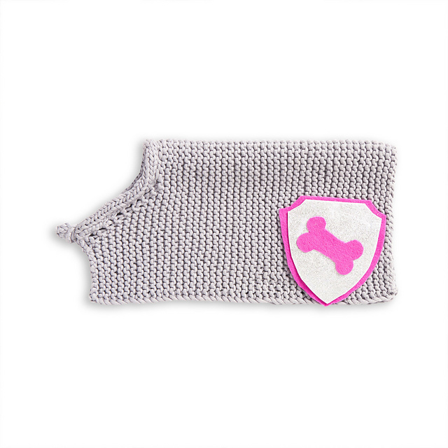 Noble Steed Faux Chain Maille Dog Mantle
