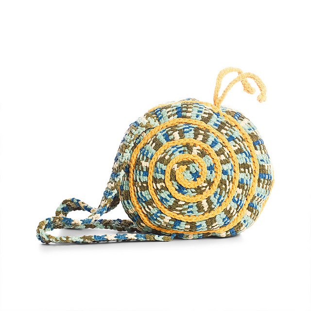 Plush Snail Back Pack
