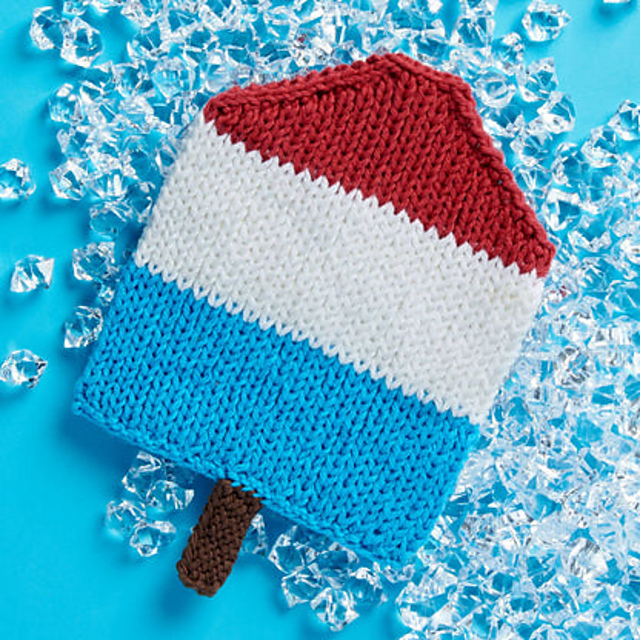 Popsicle Dishcloth