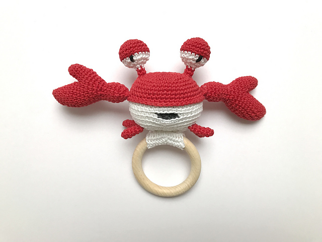 Rocco Crab Teether