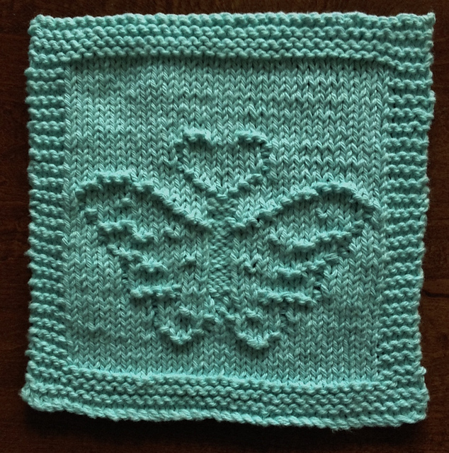 Butterfly Dishcloth