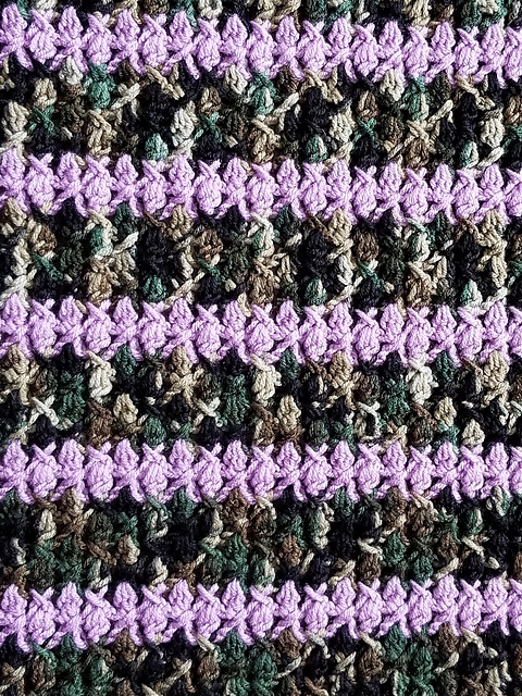 Cross Cluster Shawl