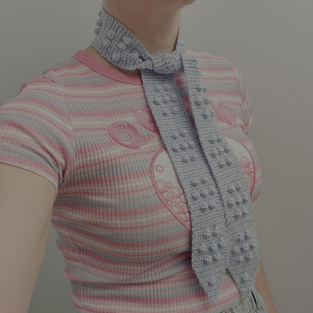 I Woke Up Scarf Tie