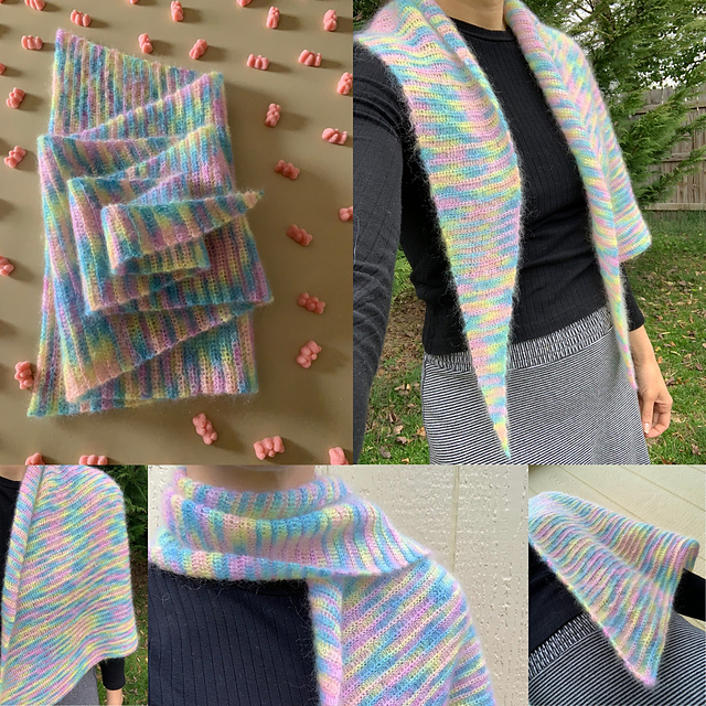 Sour Candy Shawl