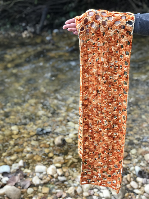 Into the Fire Shawl