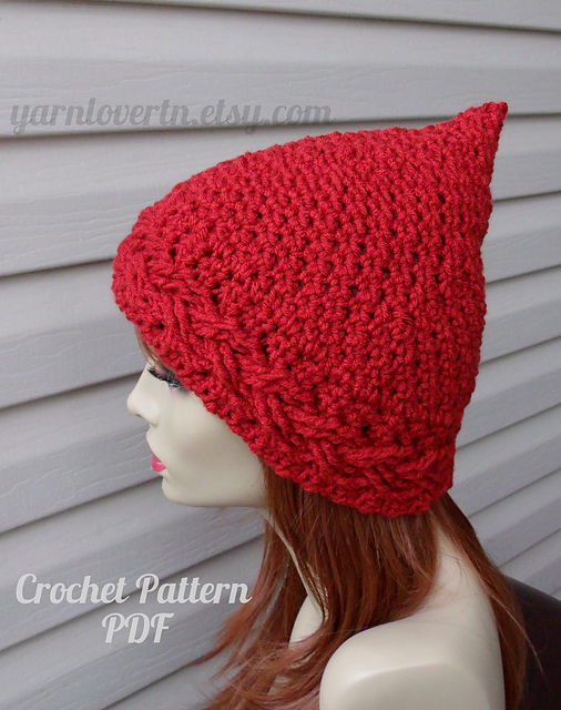 Twisted Pixie Gnome Hat