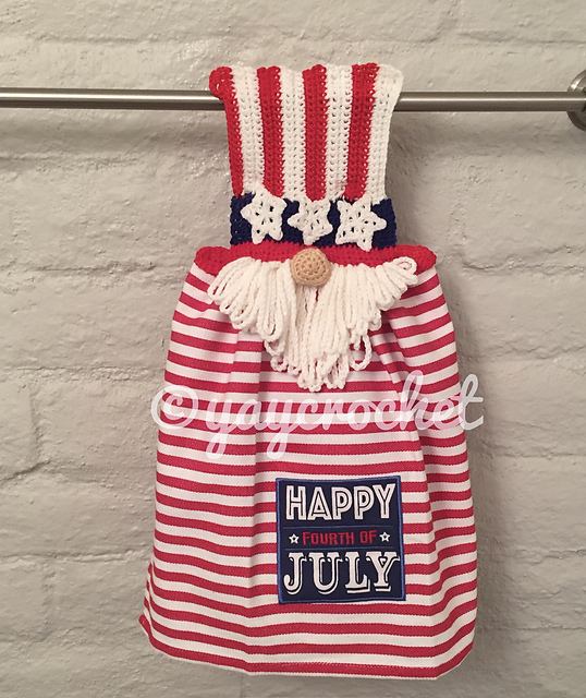 Patriotic Towel Toppers
