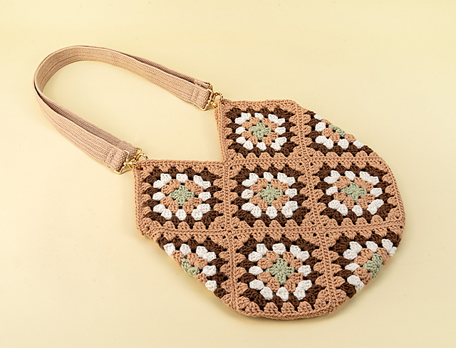 Granny Square Tote Bag