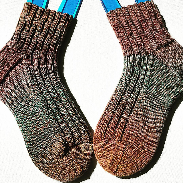 Rust Belt Socks