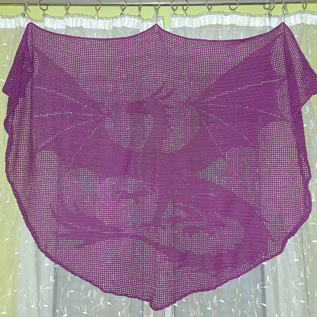 Dragon shawl