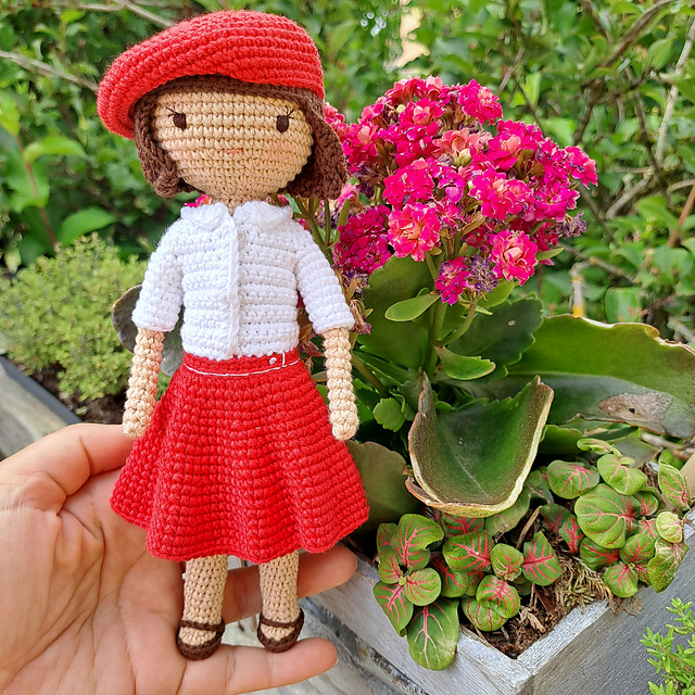 Hanae and her Fifties outfit