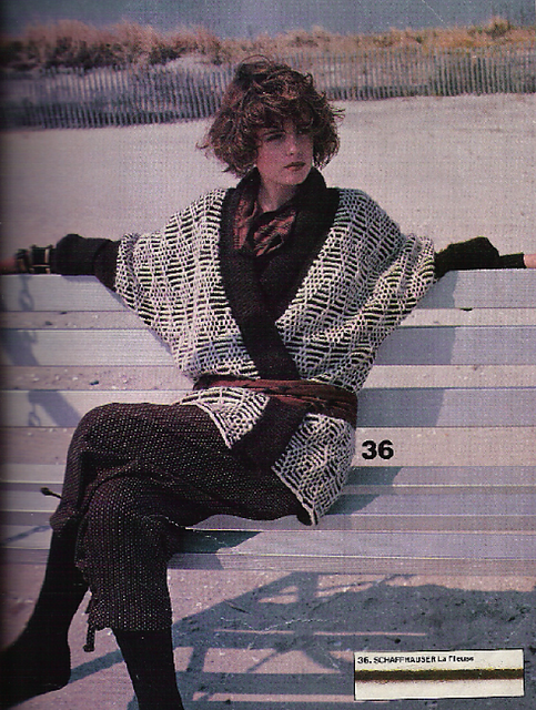 Mosaic Wrapped Kimono