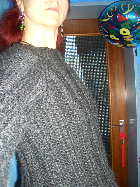 37 Mottled Brown/Beige Sweater