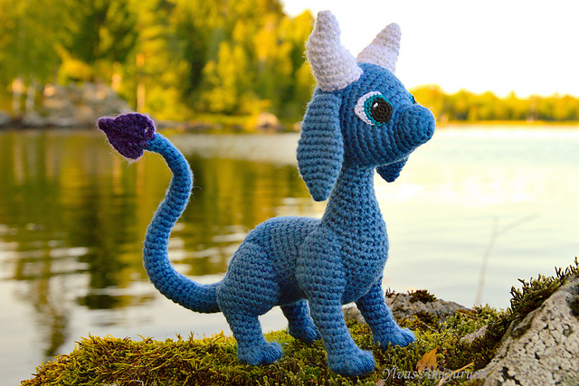 Ravelry: Nimbulus the Agile Dragon pattern by Ylvas Amigurumi