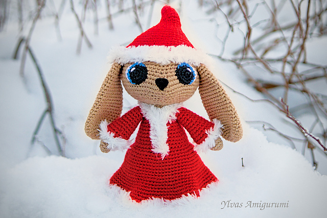 Caroline the Christmas Bunny