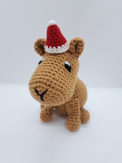 Melvin the Christmas Capybara