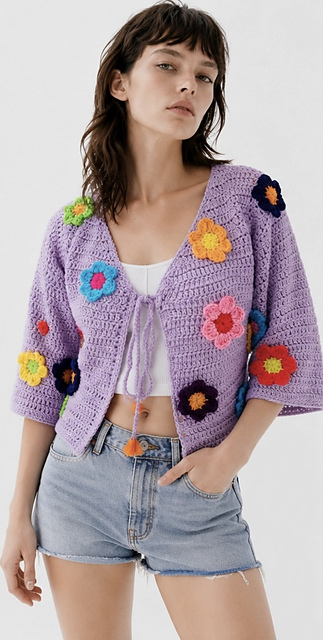 Martha’s Crop Cardigan