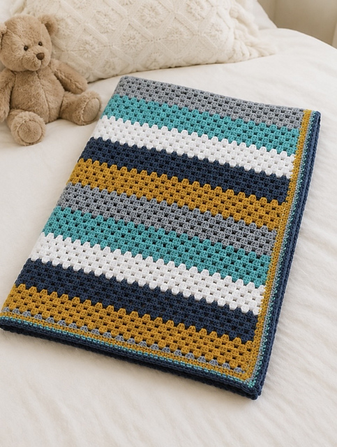 Granny Stripe Blanket