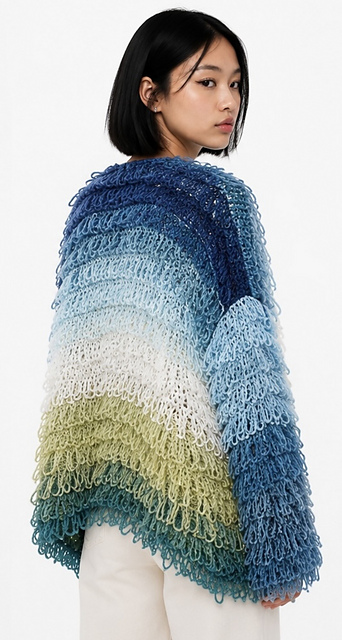Shaggy Cardigan