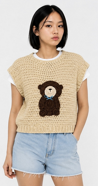 Teddy Bear Tank Top