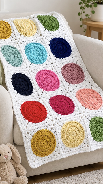 Circle in a Square Blanket