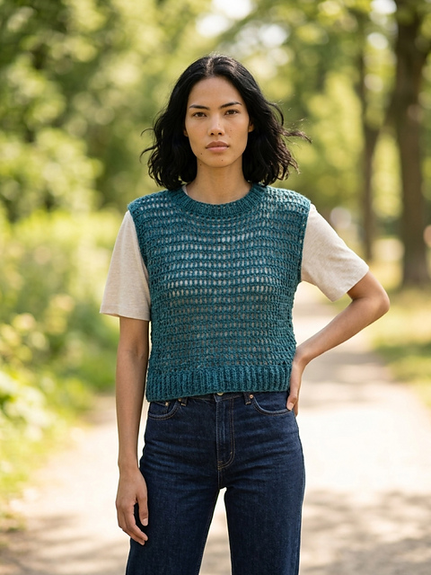 Metallic Crop Top